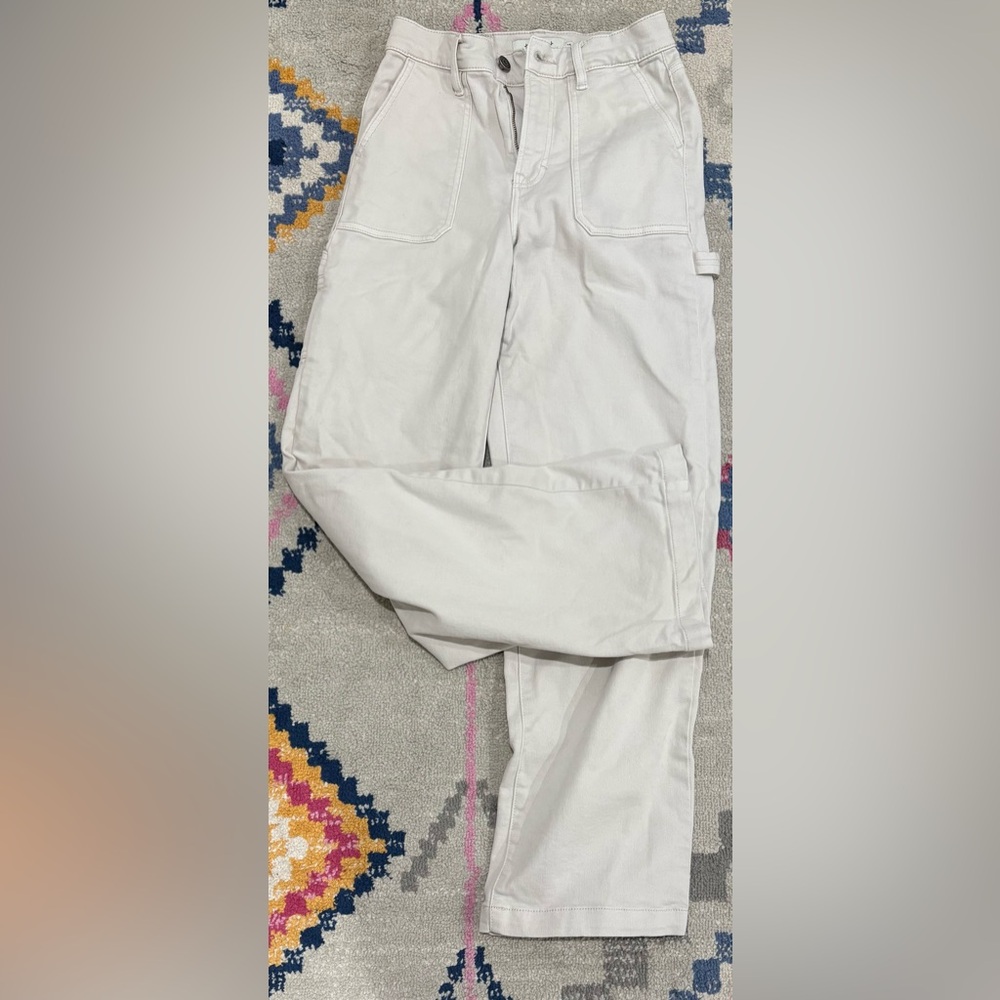 Stylish High Rise White Jeans for Women